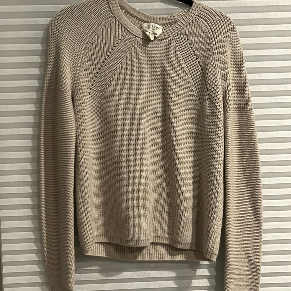 Velvet sweater